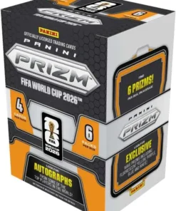 FIFA World Cup Panini 2026 Prizm Soccer Trading Card BLASTER Box [6 Packs]