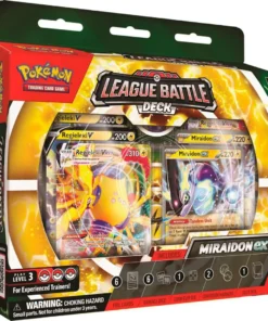 Pokemon Miraidon ex & Regieleki VMAX League Battle Deck [60-Card Deck, 6 Foil Cards, Deck Box & More]