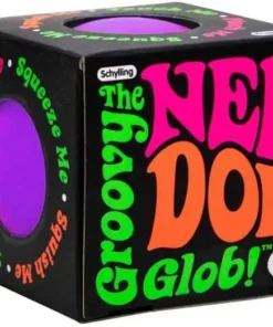 NeeDoh The Groovy Glob 2.5-Inch Small Stress Ball [1 RANDOM Color]