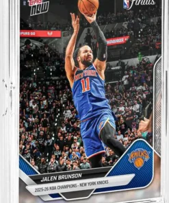 New York Knicks 2025-26 NOW Basketball 2026 NBA CHAMPIONS! Team Set [15 Cards Base Set Only]
